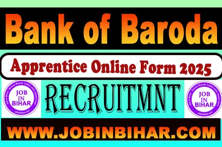 Bank of Baroda Apprentice Recruitment 2025 Notification PDF