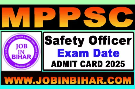MPPSC Food Safety Officer FSO Exam Date 2025 — 14 December 2