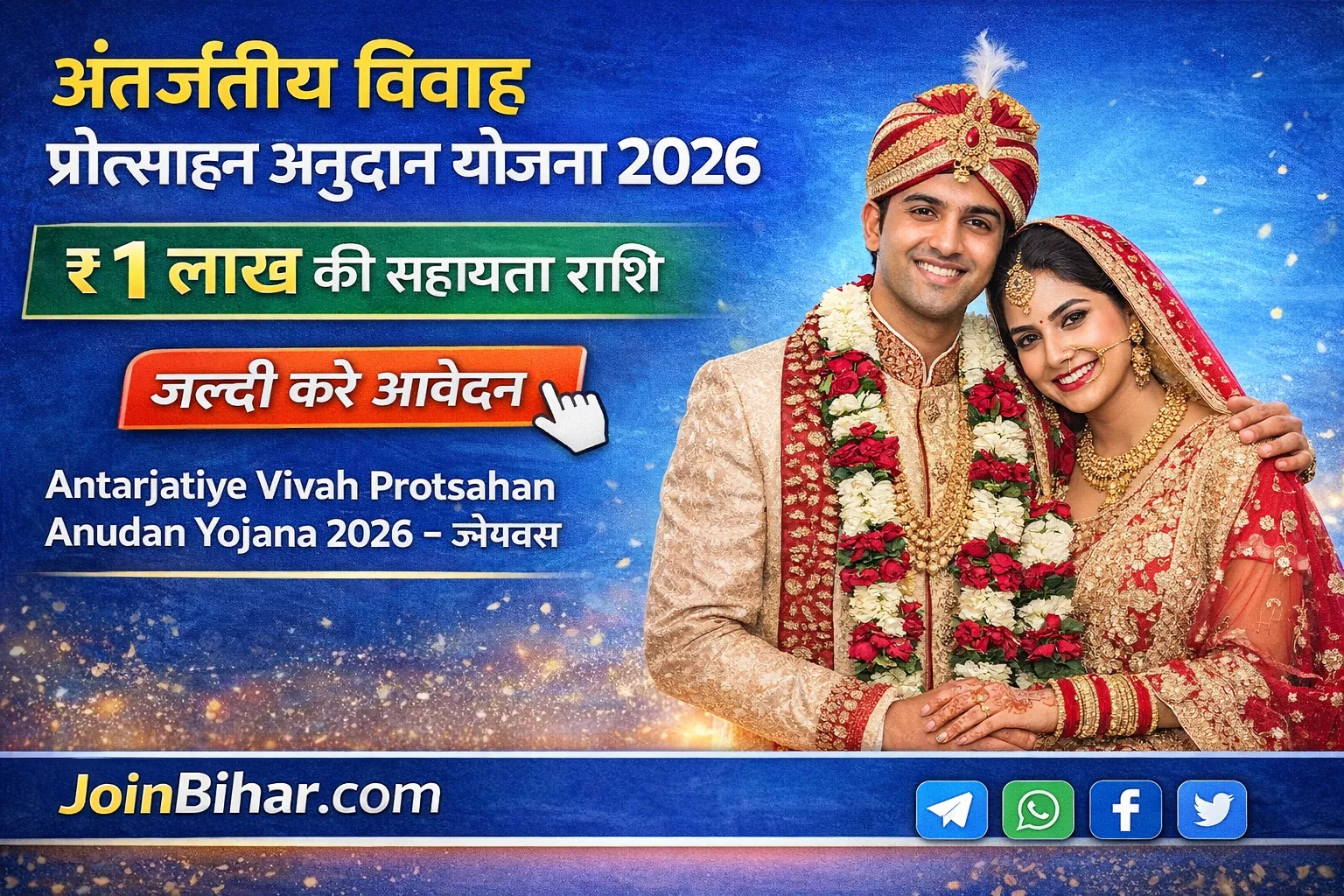 Official details of Bihar Government Inter Caste Marriage In