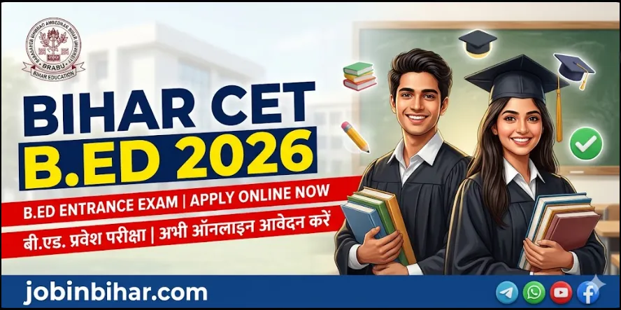 Bihar CET B.Ed Online Form 2026 BRABU Entrance Exam