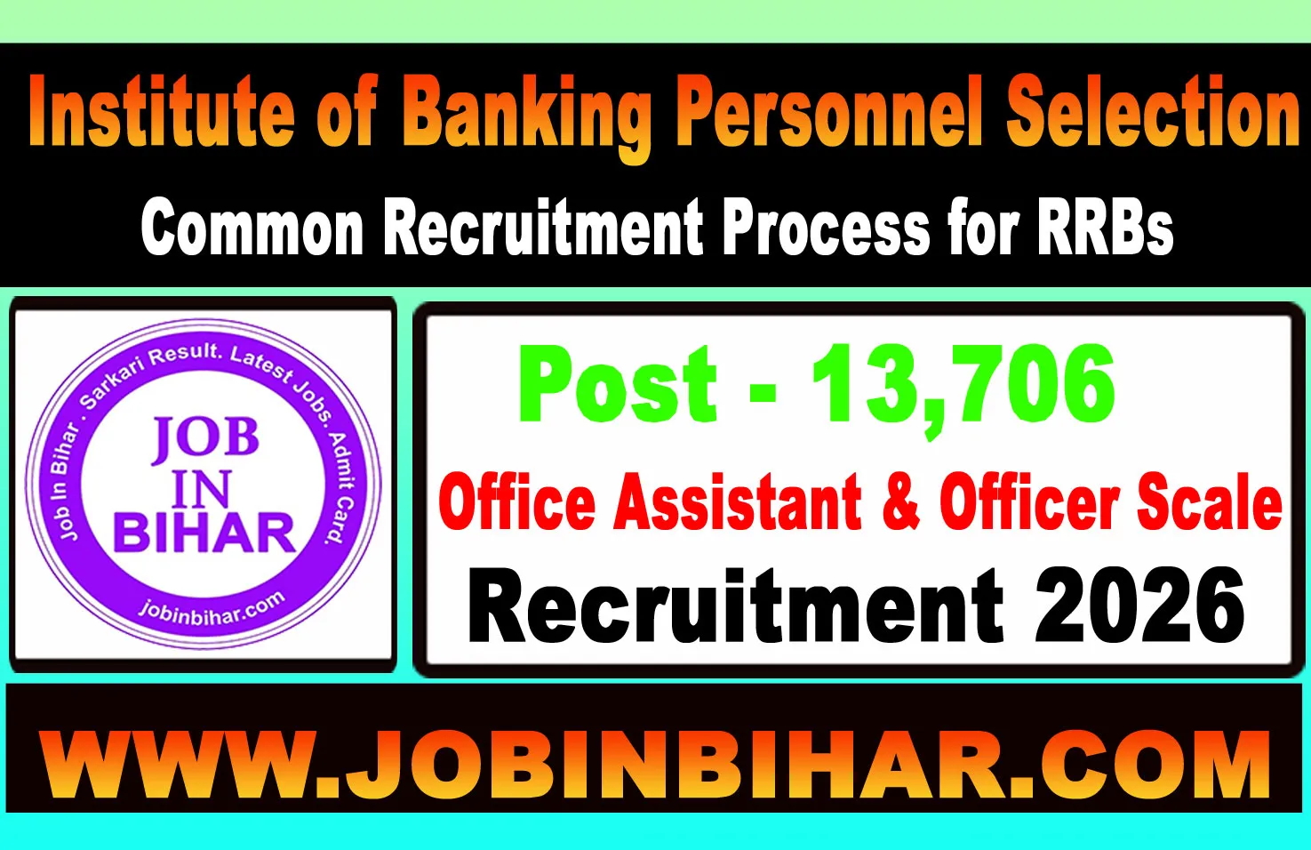 IBPS RRB XV Gramin Bank Bharti 2026 Notification Banner