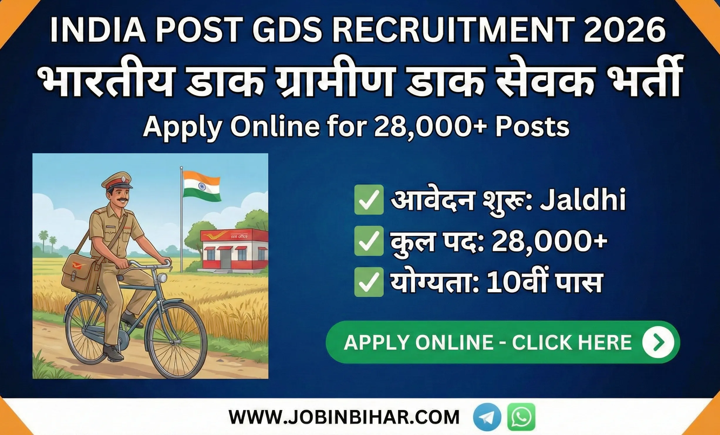 India Post GDS Recruitment 2026 Notification Merit List Bann