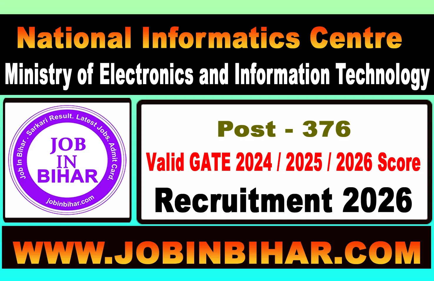 NIC Scientific and Technical Assistant Recruitment 2026