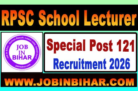 RPSC School Lecturer Special Education 2026 Application