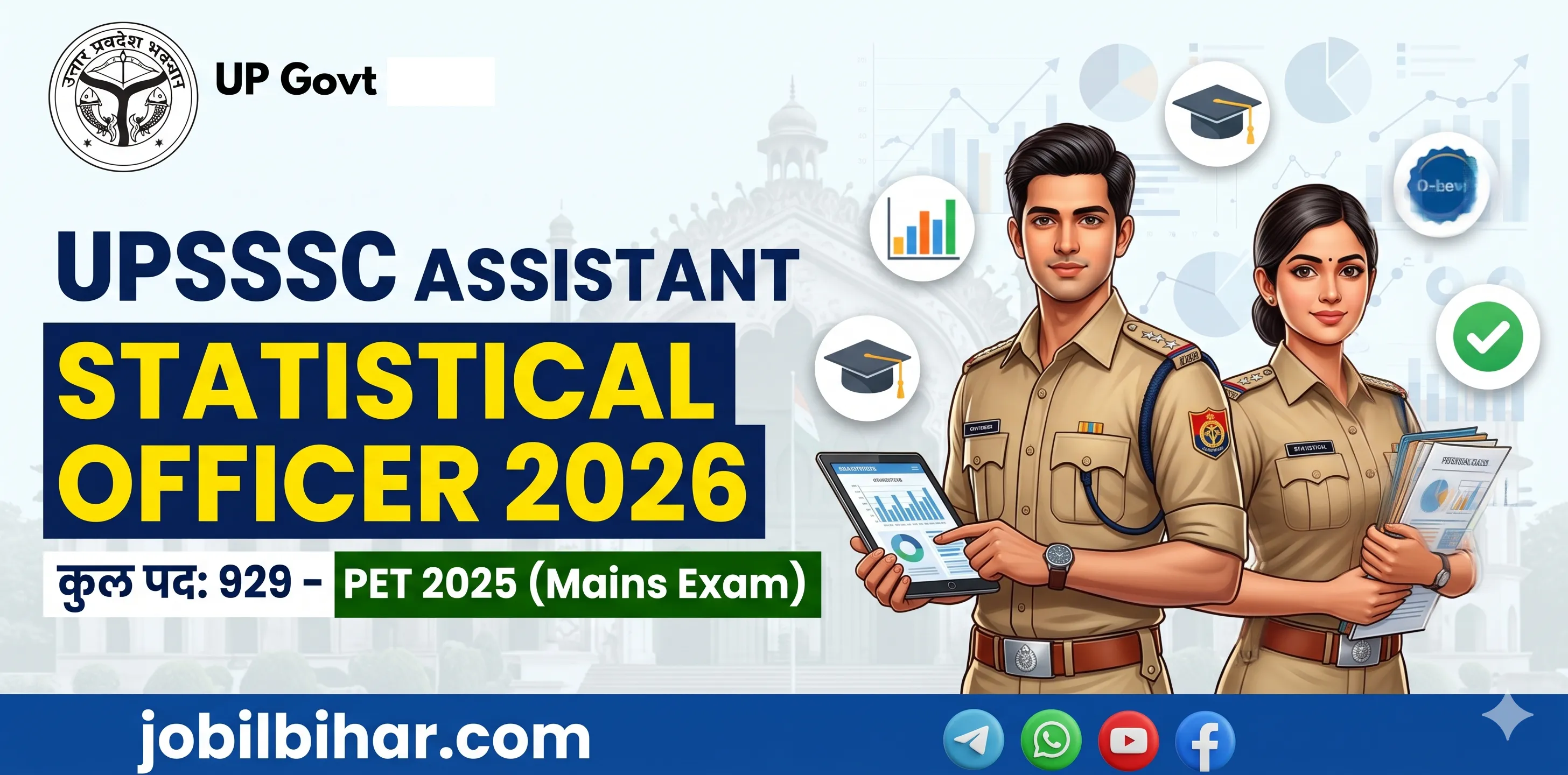 UPSSSC ASO Recruitment 2026 Apply Online For 929 Posts UPSSSC Assistant Statistical Officer ASO Recruitment 2026
