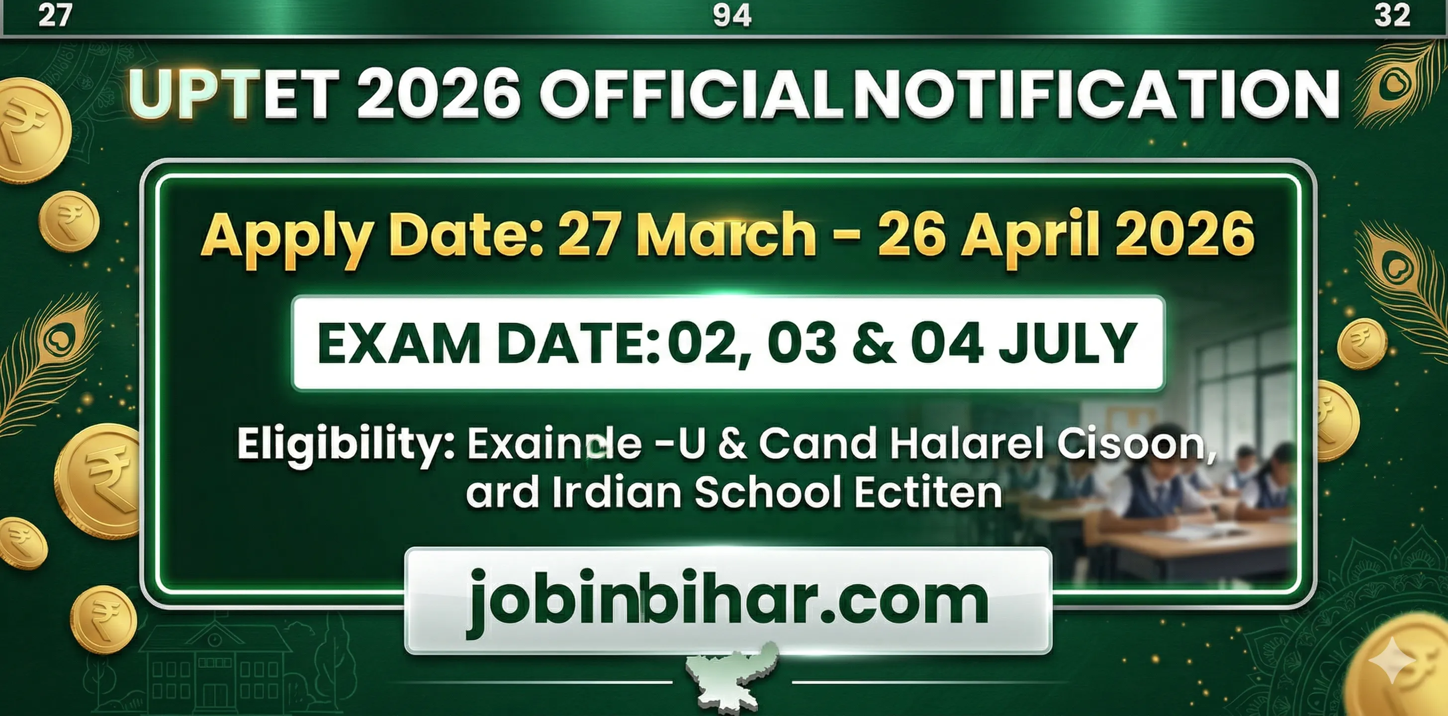 UPTET 2026 Exam Schedule, Eligibility Criteria and Applicati